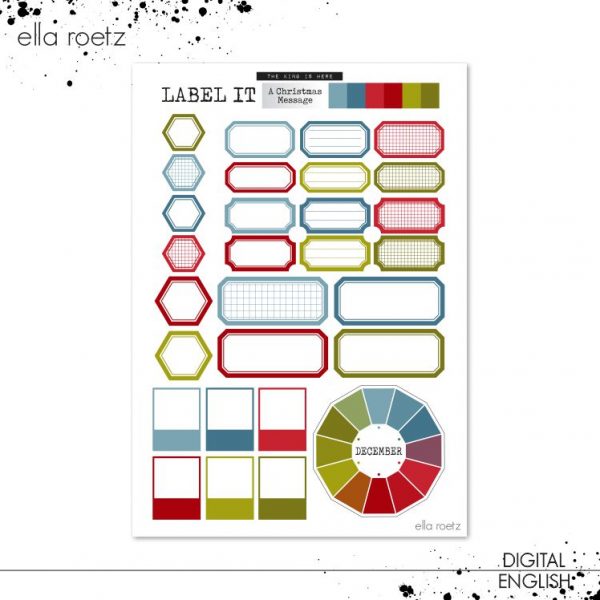 A Christmas Message - Labels