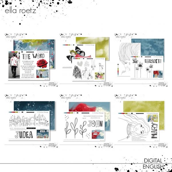 A Christmas Message - Advent 2023 - 25 + 3 Printables